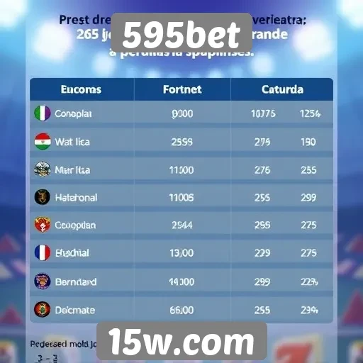 Preferências dos jogadores na plataforma 595bet