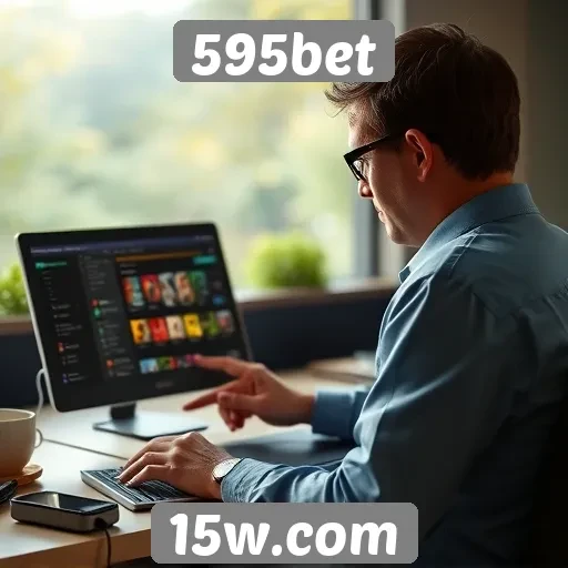 Interface e experiência do usuário no 595bet